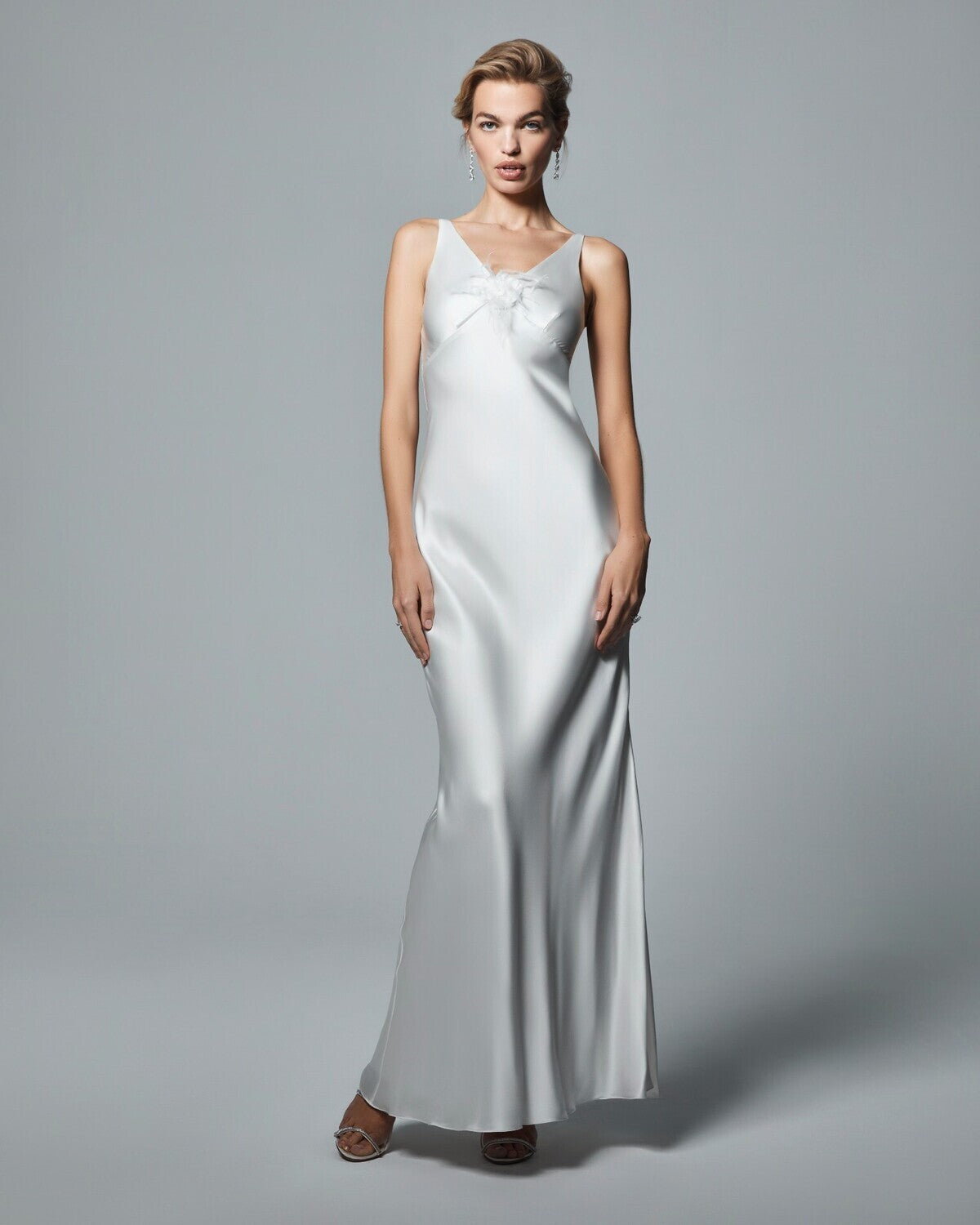 Chrissy Slip Dress BW