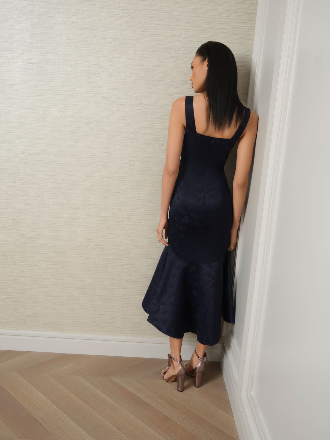 Annabelle Dress | Navy Blue Square | Danarys New York, 2 Annabelle Dress | Navy Blue Square | Danarys New York, 2
