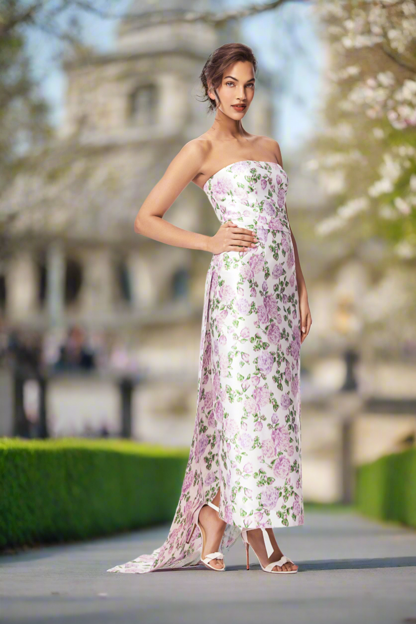 Gabrielle Gown with Train